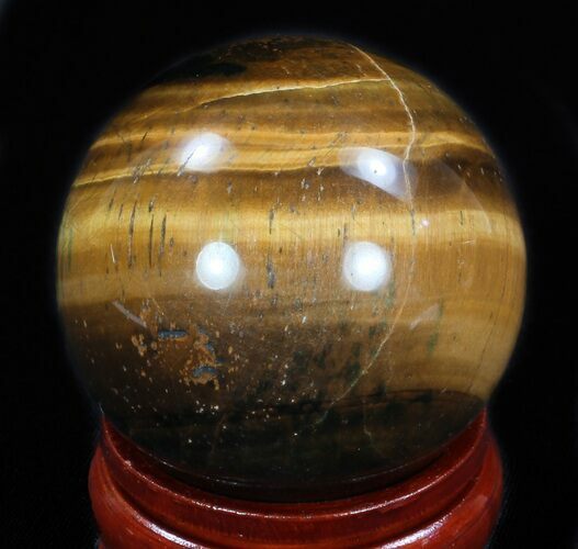 Top Quality Polished Tiger's Eye Sphere #33635